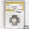 1893 Isabella Silver Quarter PGA PR64+