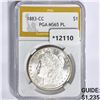 Image 1 : 1883-CC Morgan Silver Dollar PGA MS65 PL