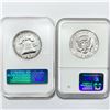 Image 2 : (2) 1963-64 Franklin Half Dollars NGC PF66