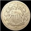 Image 1 : 1868 Shield Nickel NICELY CIRCULATED