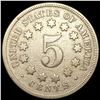 Image 2 : 1868 Shield Nickel NICELY CIRCULATED