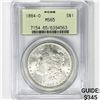 Image 1 : 1884-O Morgan Silver Dollar PCGS MS65