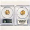 Image 2 : (2) 1940's PCGS MS66 RD