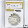 Image 1 : 1828 Capped Bust Half Dollar PGA MS64 PL