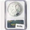 Image 2 : 2005 $100 Union G.T. Morgan 1.5oz Silver NGC Gem