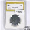 Image 1 : 1818 Capped Bust Quarter PGA XF40