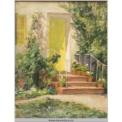 Hollywood Celebrities' Doorways Series {Jessie Lasky} by Eulabee Dix