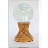 Image 1 : Crystal Ball with Wooden Stand {Nightmare Alley}