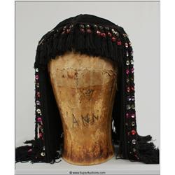 Black Silk Braided Wig from Cleopatra 1934