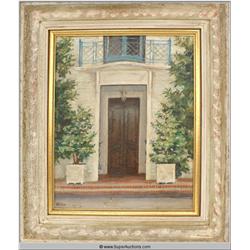 Hollywood Celebrities' Doorways Series {Joan Bennett} by Eulabee Dix
