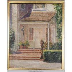 Hollywood Celebrities' Doorways Series {Barbara Stanwyk & Robert Taylor} by Eulabee Dix