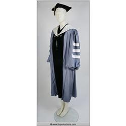 Columbia University Cap, Gown and Sash {Alfred Hitchcock}