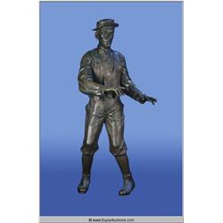 Bronze Statue of Buster Keaton