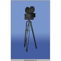 Bronze Statue of a Camera 