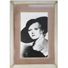 Image 1 : Framed Photograph with Autograph {Jean Harlow}