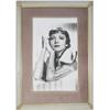 Image 1 : Framed Photograph with Autograph {Claudette Colbert}