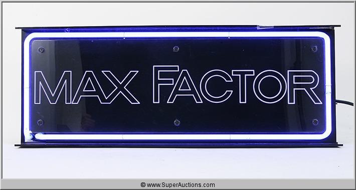 Neon Max Factor Sign
