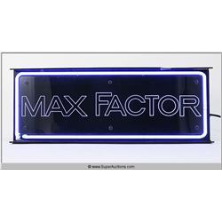 Neon Max Factor Sign