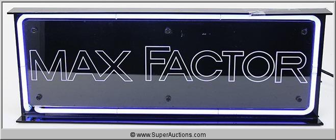 Neon Max Factor Sign
