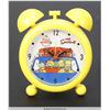 Image 1 : Pizza World Clock, Yellow {The Simpsons}