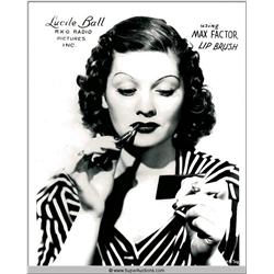 Lucille Ball Photograph and Original Signature