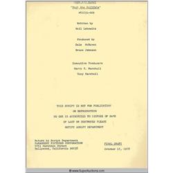 Mork and Mindy Script {Mork the Gullible}