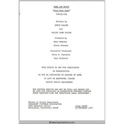 Mork and Mindy Script "Hold That Mork"
