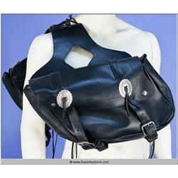 Saddle Bags with Silver Buckles {David Carradine}