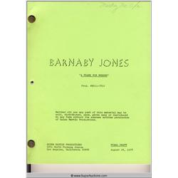 Script: Barnaby Jones-A Frame for Murder 