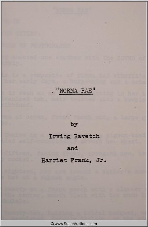 Norma Rae Script