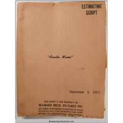 Auntie Mame Estimating Screenplay