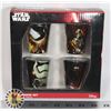 Image 1 : NEW 4 PC STAR WARS 1.5OZ SHOT GLASS SET