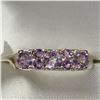 Image 1 : SILVER AMETHYST RING