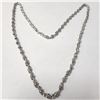 SILVER 37.15G NECKLACE (~LENGTH 22"INCHES)