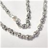 Image 3 : SILVER 37.15G NECKLACE (~LENGTH 22"INCHES)