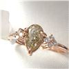 Image 3 : 10K ROSE GOLD DIAMOND (1.05CT,SI1,YELLOWISH