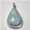 SILVER GENUINE GEMSTONE PENDANT