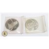 Image 1 : LOT OF 2 CANADIAN TOKEN COINS