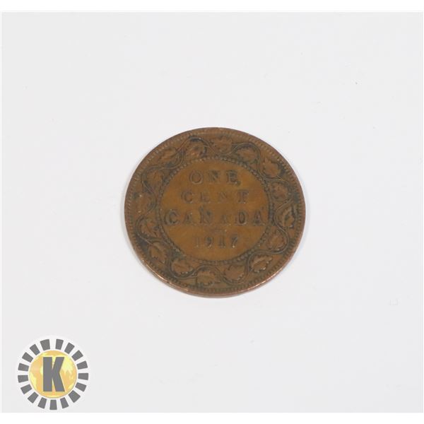 1917 CANADIAN LARGE PENNY