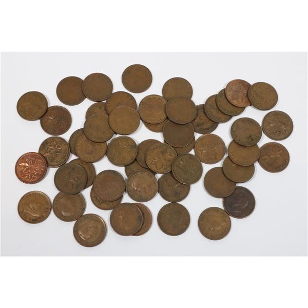 COLLECTION OF KING GEORGE VI PENNIES