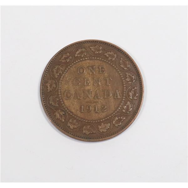 1912 CANADIAN ONE CENT COIN