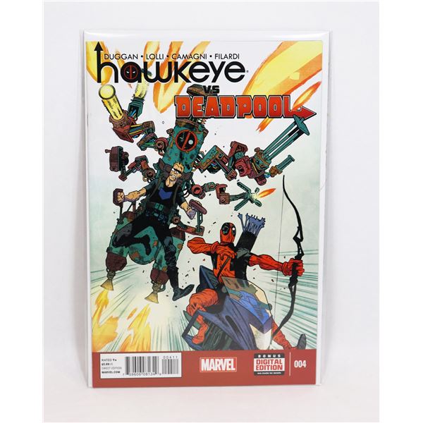 MARVEL HAWKEYE VS DEADPOOL #4 (2014)