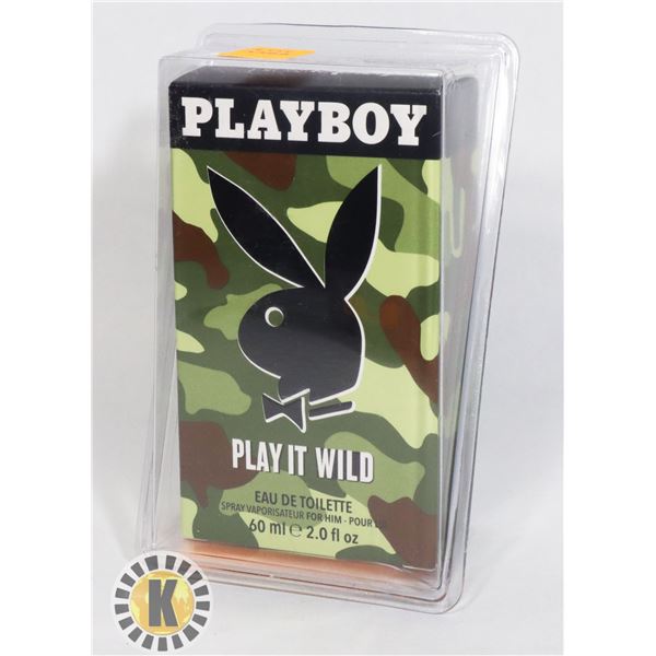 NEW PLAYBOY PLAY IT WILD EAU DE TOILETTE SPRAY