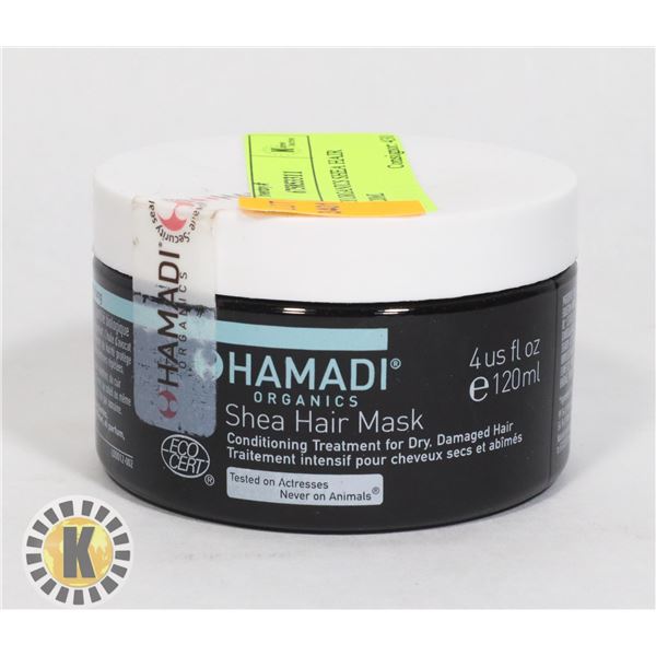 HAMADI ORGANICS SHEA HAIR MASK 120ML