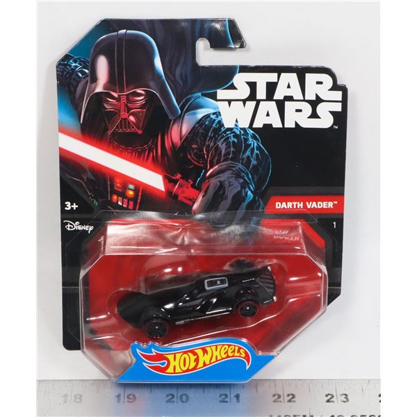 NEW HOTWHEELS STAR WARS DARTH VADER CAR