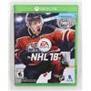 Image 1 : XBOX ONE EA NHL 18