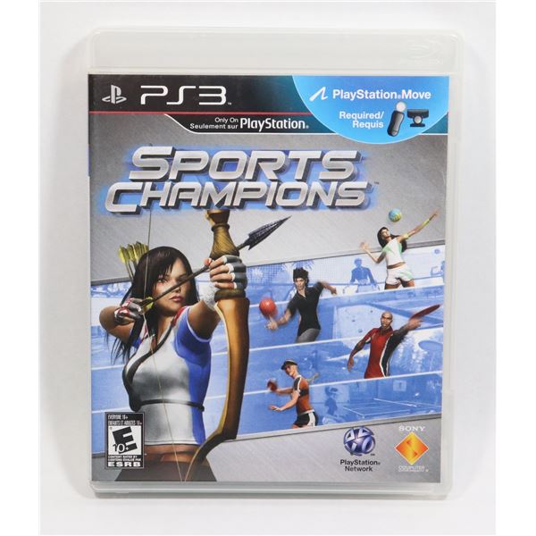 SPORTS CHAMPIONS PS3