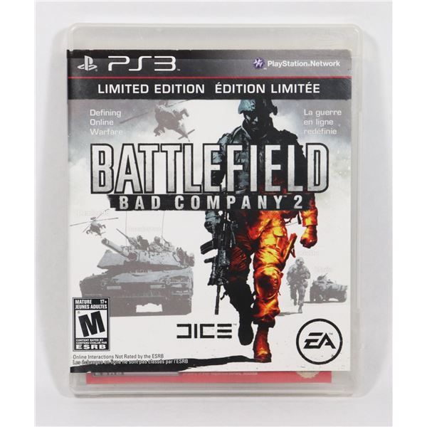 PS3 BATTLEFIELD: BAD COMPANY 2