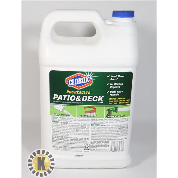 CLOROX PATIO AND DECK CLEANER 1 GAL