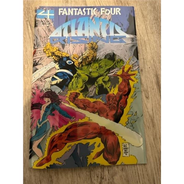 FANTASTIC FOUR "ATLANTIS" NEARMINT 3D COVER